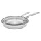 ZWILLING Motion Stainless Steel 2-pc Stainless Steel Fry Pan Set